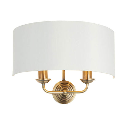 highgrove wall light in brass - nineteen/seventy