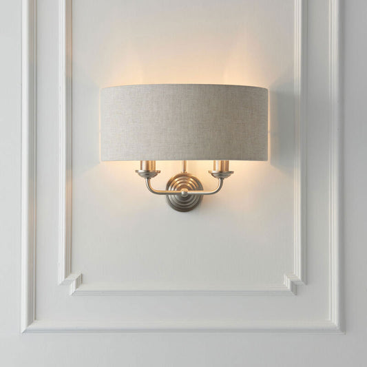 highgrove wall light in chrome - nineteen/seventy