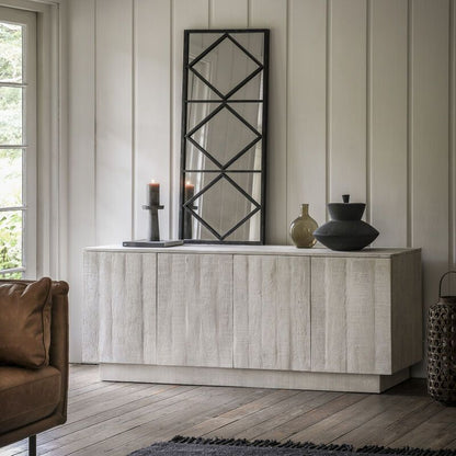 iowa sideboard in whitewash - nineteen/seventy