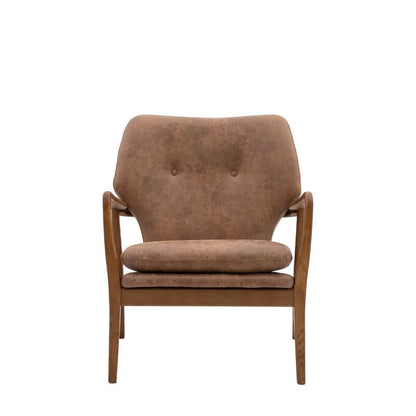 james armchair in green - nineteen/seventy