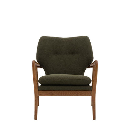 james armchair in leather - nineteen/seventy