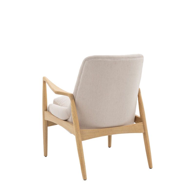 jesse armchair in linen - nineteen/seventy