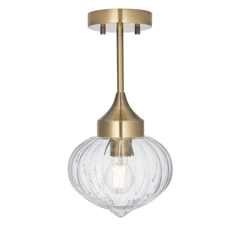 Lana Ceiling Light In Brass - nineteen/seventy