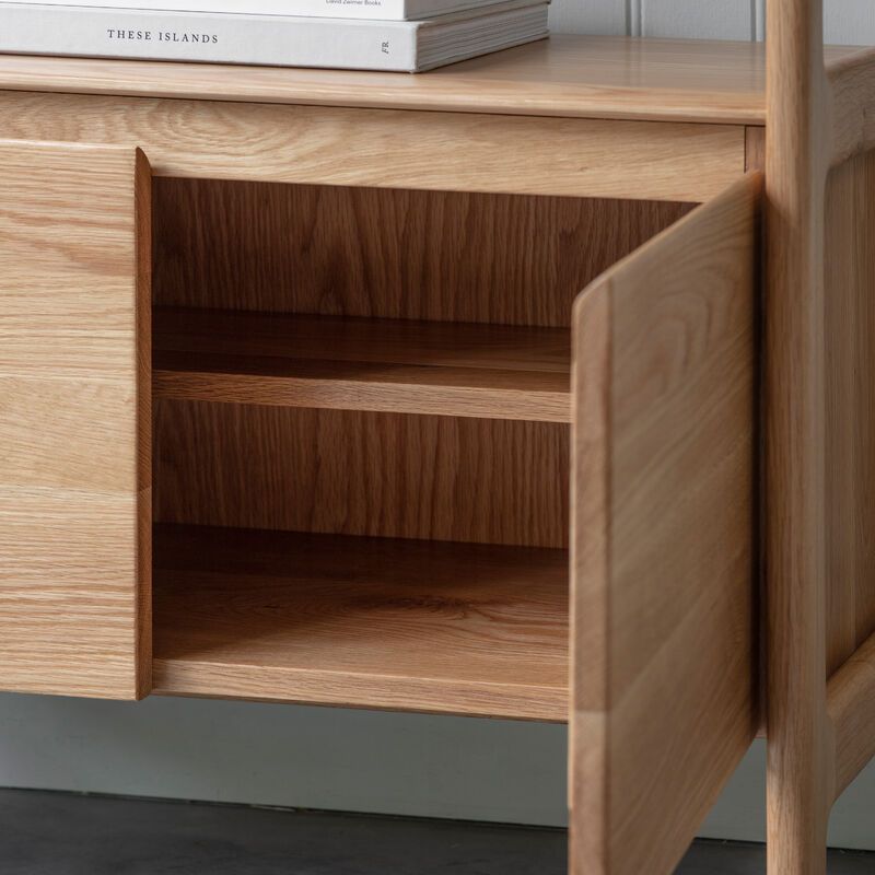 mason display unit in oak - nineteen/seventy