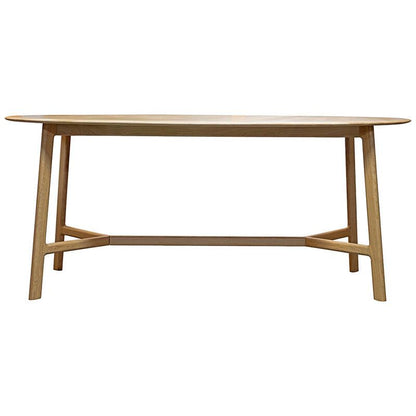 mason oval dining table in oak - nineteen/seventy