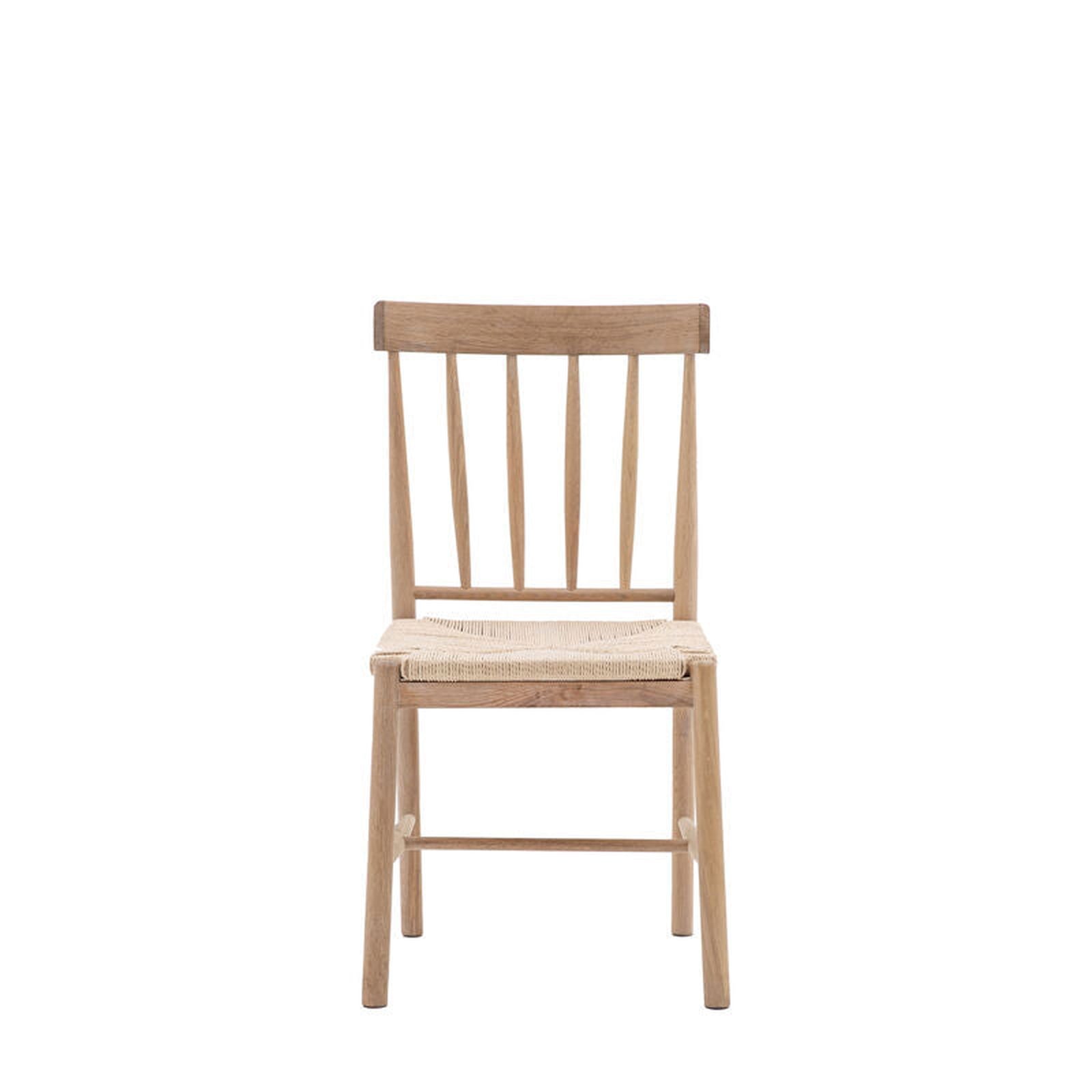 prairie dining chair 2 pack in natural - nineteen/seventy