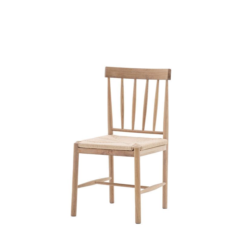 prairie dining chair 2 pack in natural - nineteen/seventy