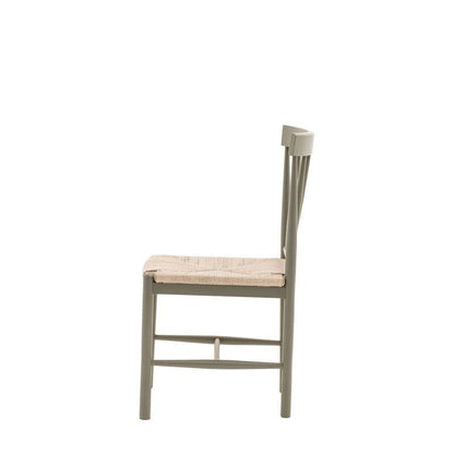 prairie dining chair 2 pack in sage - nineteen/seventy