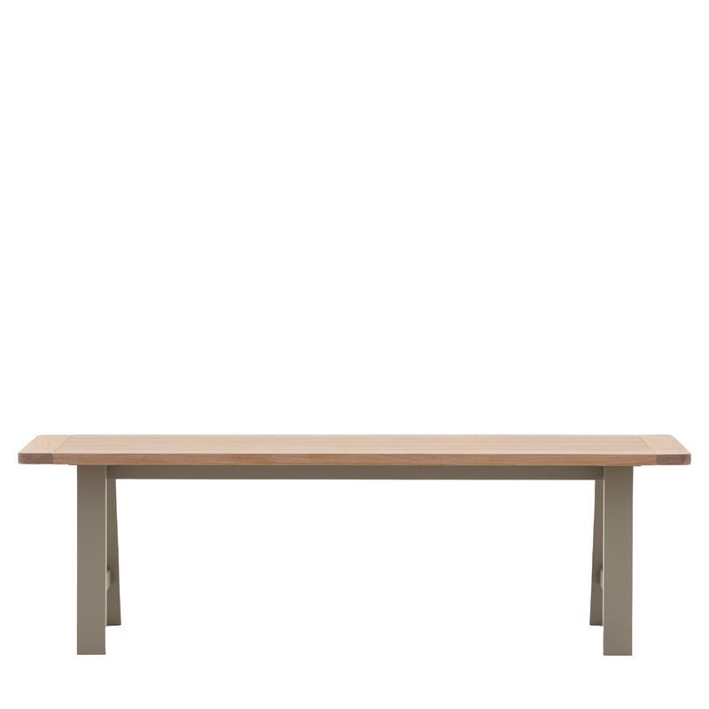 prairie trestle dining bench- 2 colours - nineteen/seventy