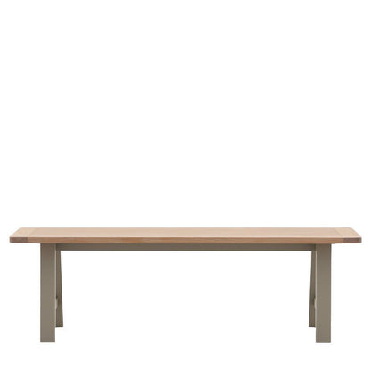 prairie trestle dining bench- 2 colours - nineteen/seventy