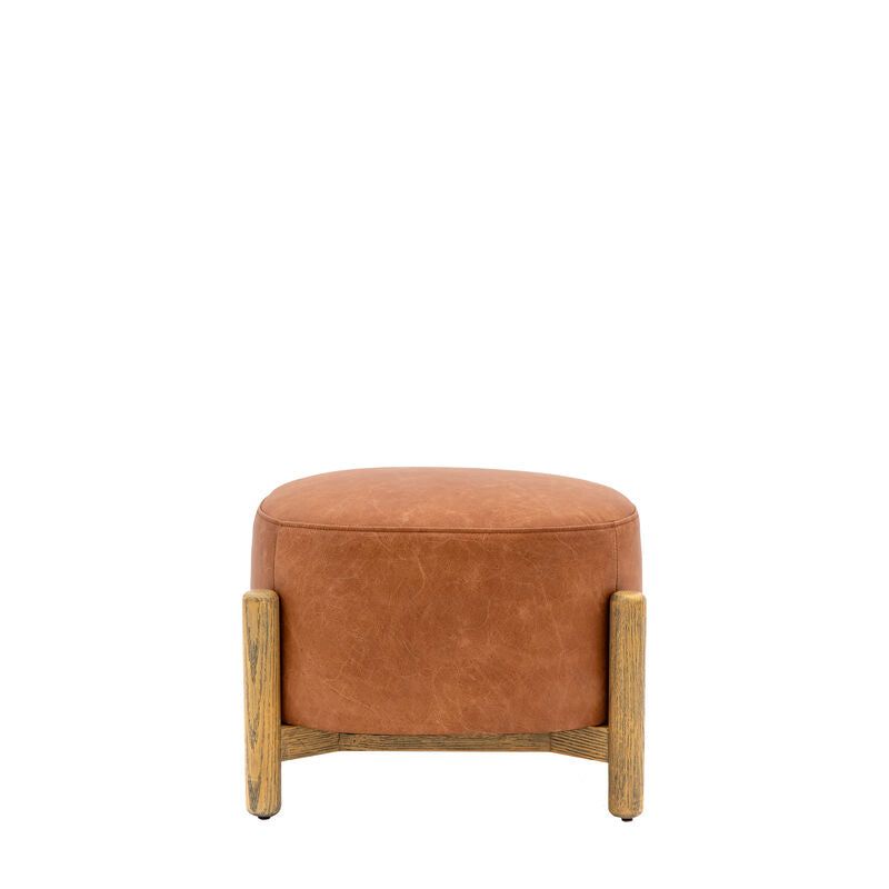 tilly armchair in leather - nineteen/seventy