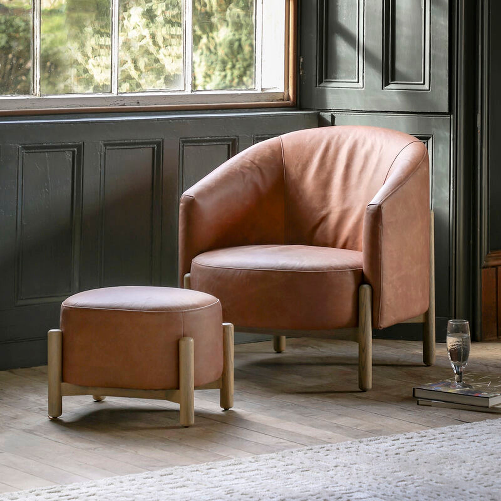 tilly armchair in natural - nineteen/seventy